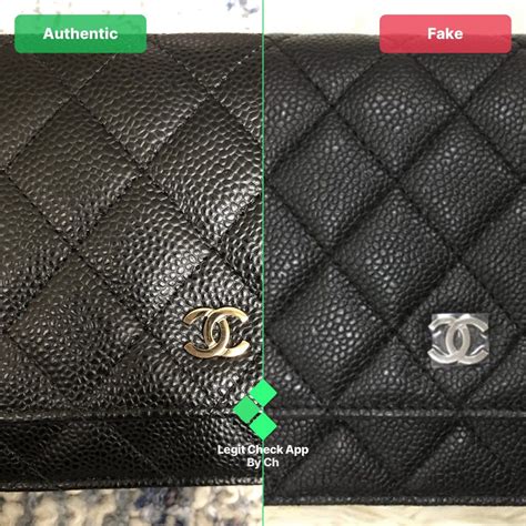 chanel woc real vs fake honey brown|chanel woc wallet.